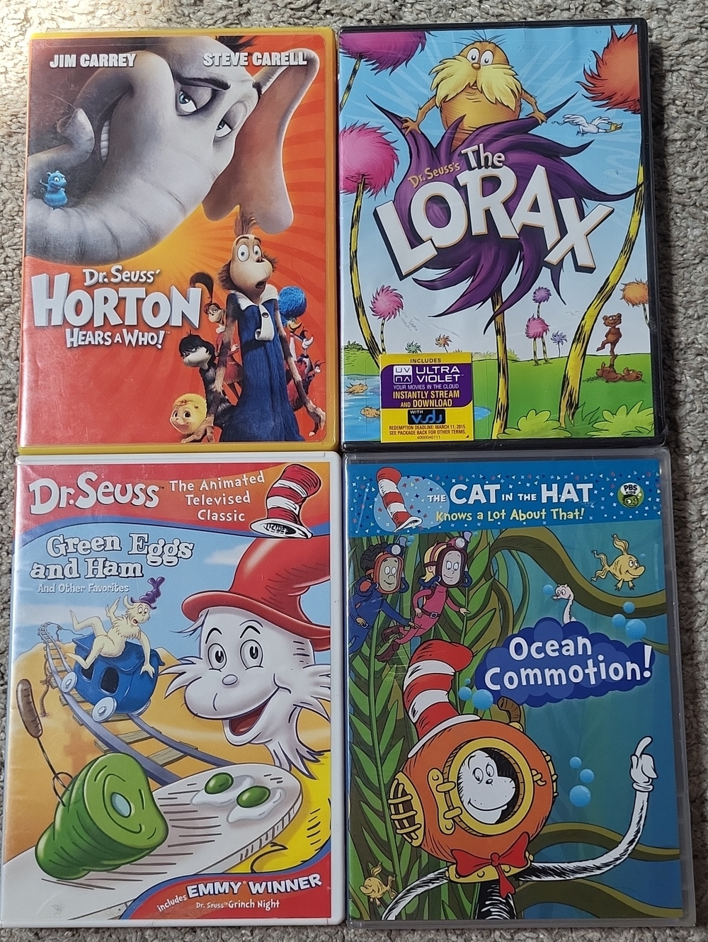 Dr. Seuss Kids DVD Collection